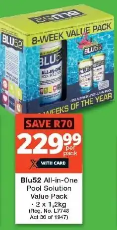 Blu52 All-in-One Pool Solution Value Pack