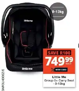 Checkers Little Me Group 0+ Carry Seat offer