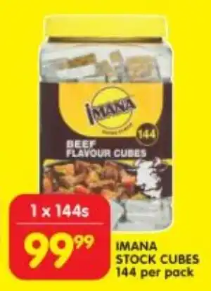 Shoprite Imana stock cubes offer