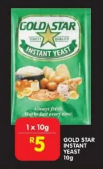 Shoprite Gold star instant yeast offer