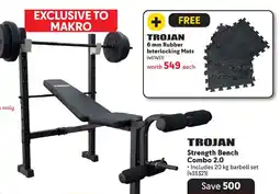 Makro TROJAN Strength Bench Combo 2.0 offer