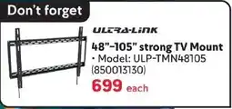 Makro ULTRA-LINK 48"-105" strong TV Mount offer