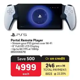 Makro Portal Remote Player offer
