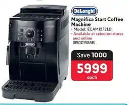 Makro DeLonghi Magnifica Start Coffee Machine offer