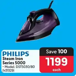 Makro PHILIPS Steam Iron Series 5000 offer