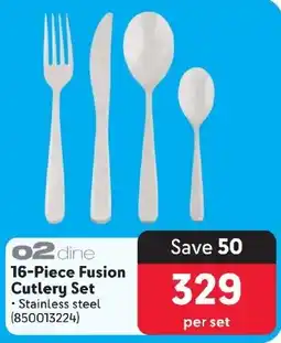 Makro 16-Piece Fusion Cutlery Set offer