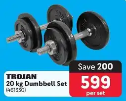 Makro TROJAN Dumbbell Set offer