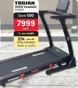 TROJAN TR310 Treadmill