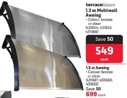 Multiwall Awning