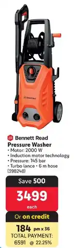 Makro Bennett Read Pressure Washer offer