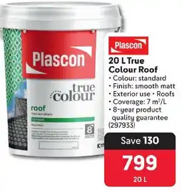 Makro Plascon True Colour Roof offer
