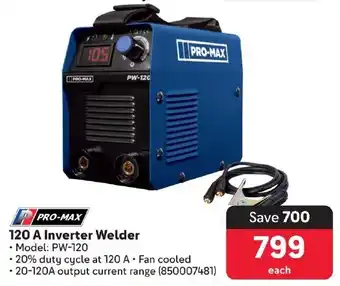 Makro 120 A Inverter Welder offer