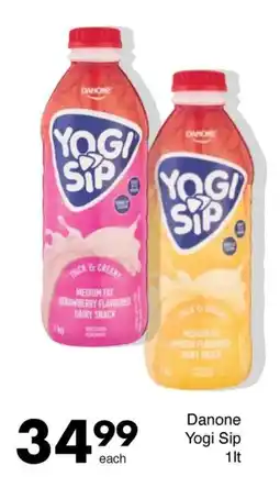 Save Hyper Danone Yogi Sip offer