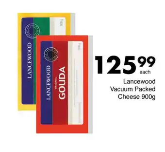 Save Hyper Lancewood Vacuum Packed Cheese offer