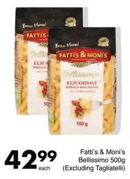 Save Hyper Fatti's & Moni's Bellissimo (Excluding Tagliatelli) offer