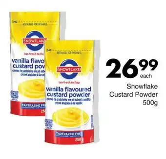 Save Hyper Snowflake Custard Powder offer