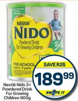 Pick n Pay Hypermarket Nestlé Nido 3+ Powdered Drink For Growing Children offer
