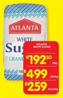 Shoprite Atlanta white sugar offer