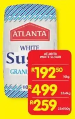 Shoprite Atlanta white sugar offer