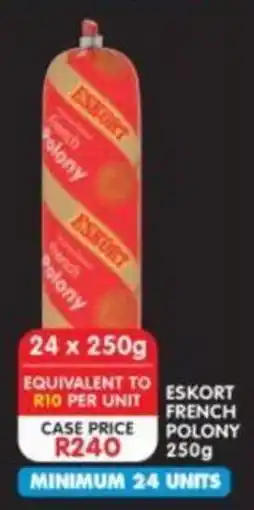 Shoprite Eskort french polony offer