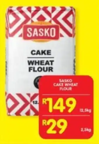 Shoprite Sasko cake wheat flour offer