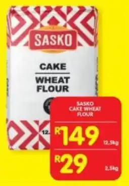Shoprite Sasko cake wheat flour offer