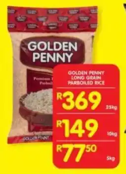 Shoprite Golden penny long grain parboiled rice offer