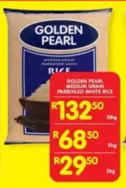 Shoprite Golden pearl medium grain parboiled white rice offer