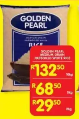 Shoprite Golden pearl medium grain parboiled white rice offer