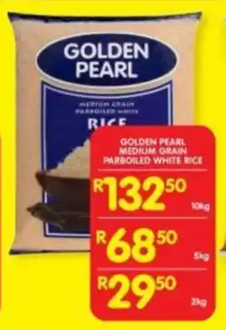 Shoprite Golden pearl medium grain parboiled white rice offer