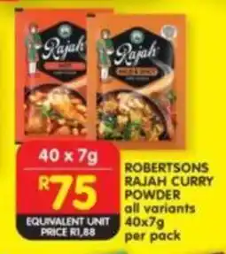 Shoprite Robertsons rajah curry powder all variants offer