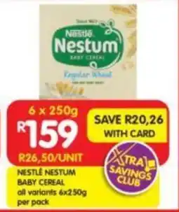 Shoprite Nestle nestum baby cereal all variants offer