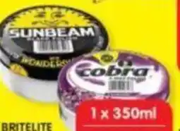 Shoprite Cobra/ Sunbeam floor polish all variants offer