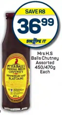 Pick n Pay Mrs H.S Balls Chutney Assorted offer