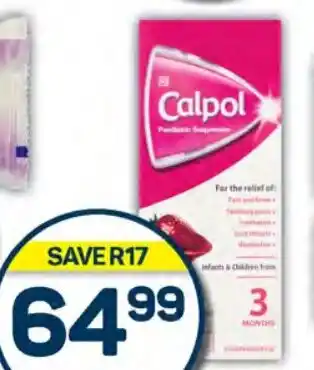Pick n Pay Calpol Paediatric Suspension Strawberry offer