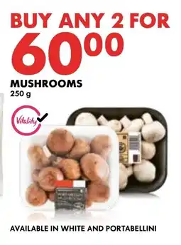 Woolworths Mushrooms offer