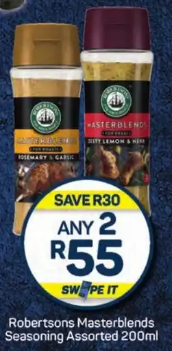 Pick n Pay Hypermarket Robertsons Masterblends Seasoning Assorted offer