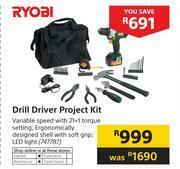 Builders Warehouse Ryobi Drill Driver Project Kit offer