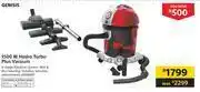 Builders Warehouse Genisis 1500W Hydro Turbo Plus vacuum offer