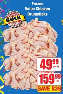 Boxer Superstores Frozen Value Chicken Drumsticks offer