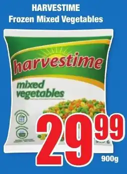 Boxer Superstores HARVESTIME Frozen Mixed Vegetables offer