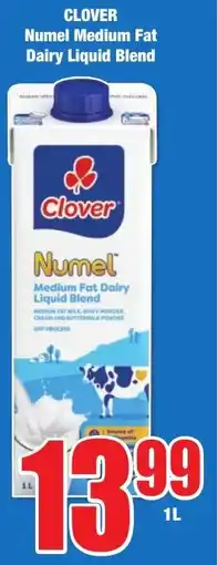 Boxer Superstores CLOVER Numel Medium Fat Dairy Liquid Blend offer