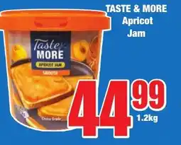 Boxer Superstores TASTE & MORE Apricot Jam offer