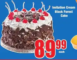 Boxer Superstores Imitation Cream Black Forest Cake offer