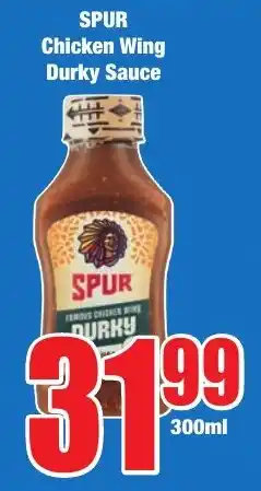 SPUR Chicken Wing Durky Sauce