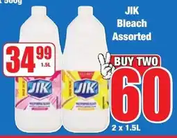 Boxer Superstores JIK Bleach Assorted offer