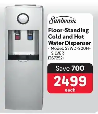 Makro Sunbeam Floor-Standing Cold and Hot Water Dispenser offer