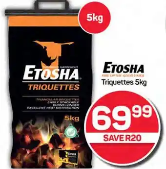 Pick n Pay Hypermarket ETOSHA Triquettes offer