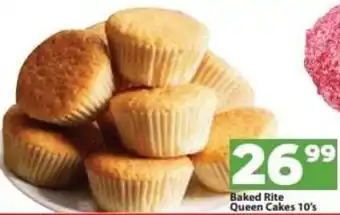 Check Save Baked Rite Queen Cakes offer