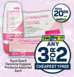 Pick n Pay Hypermarket Gyna Guard Feminine Hygiene Products Assorted Each offer